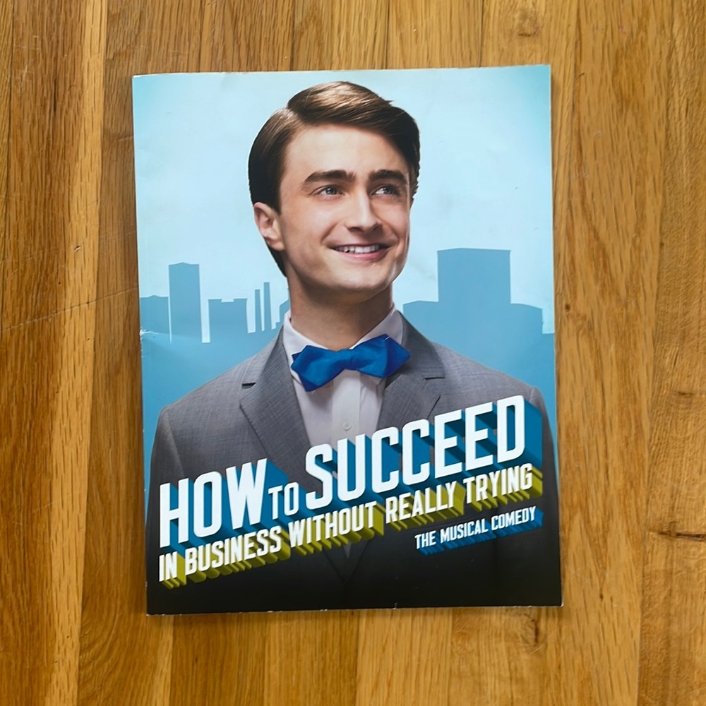 “How to Succeed in Business…” Musical Production Booklet f. Daniel Radcliffe